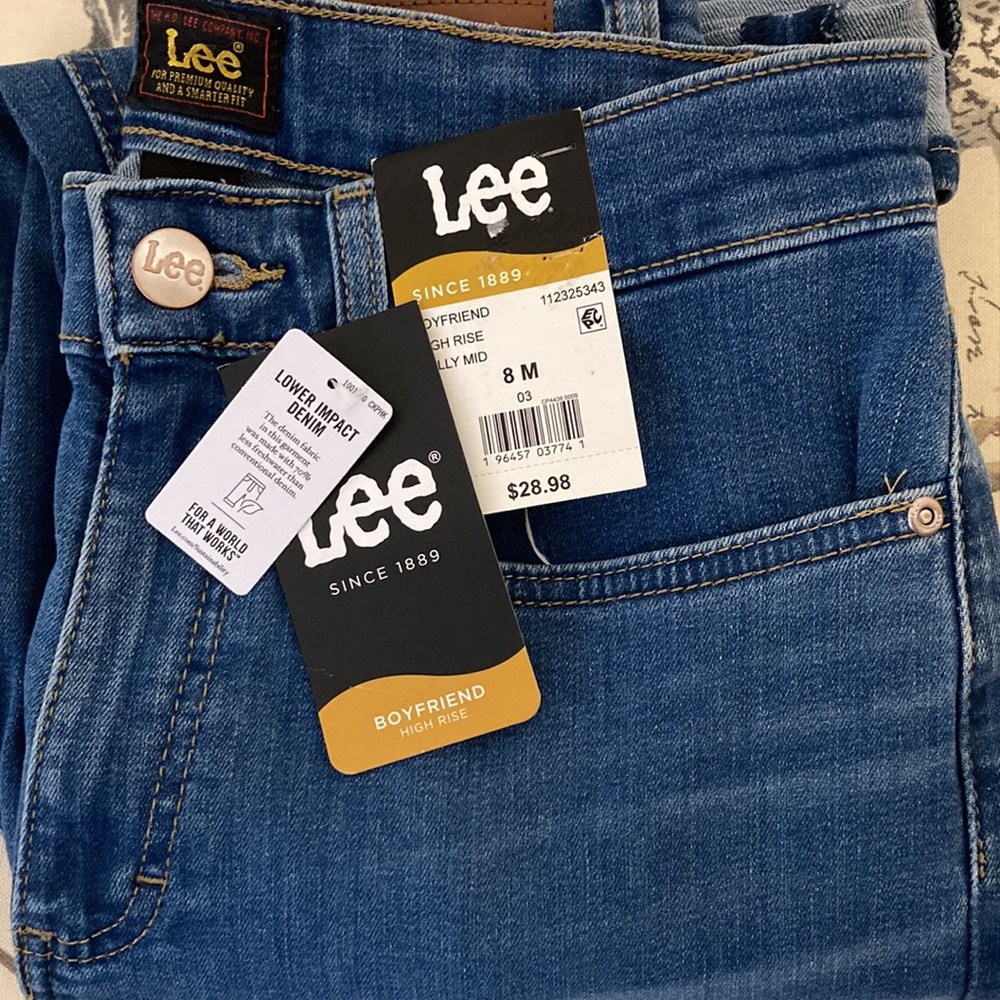 NWT Lee Boyfriend Jeans